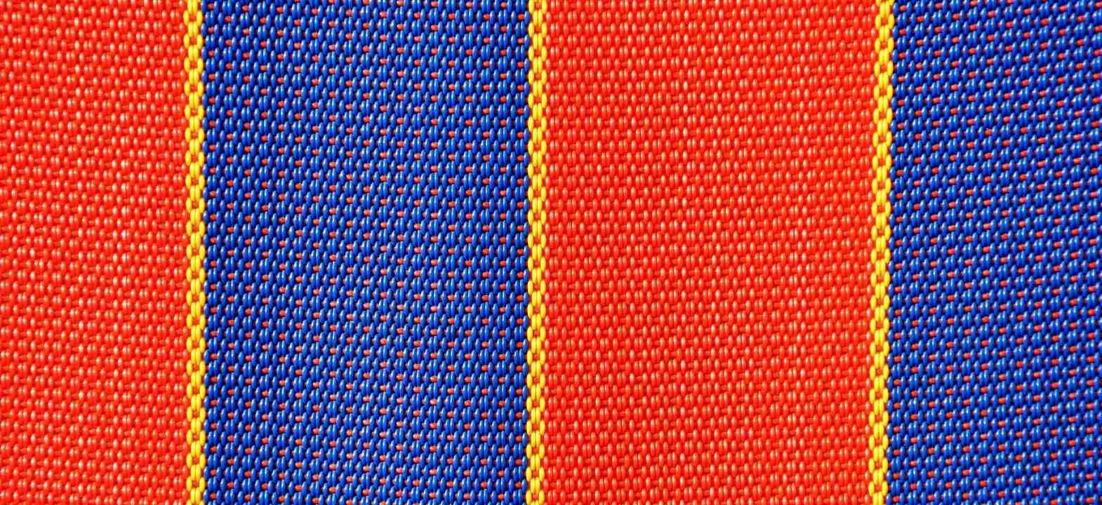 Identification of type of size in woven fabrics